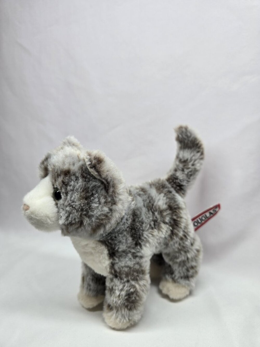 Douglas Cuddle Toys Zigby Gray Striped Cat Plush #4024 7" Stuffed Animal 2024